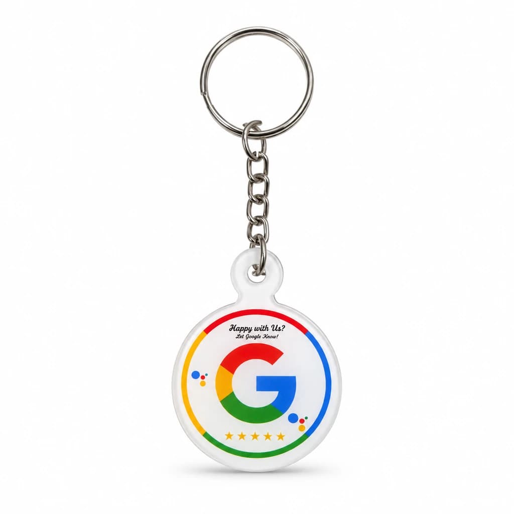 Google Review NFC Keyring